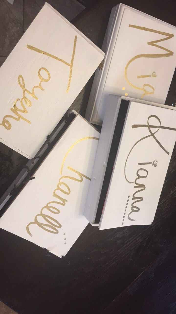 How did you ask your bridesmaids??