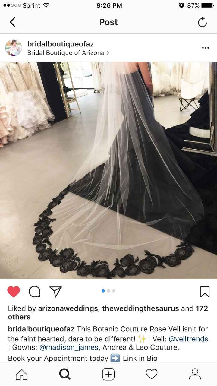 Black wedding dress??