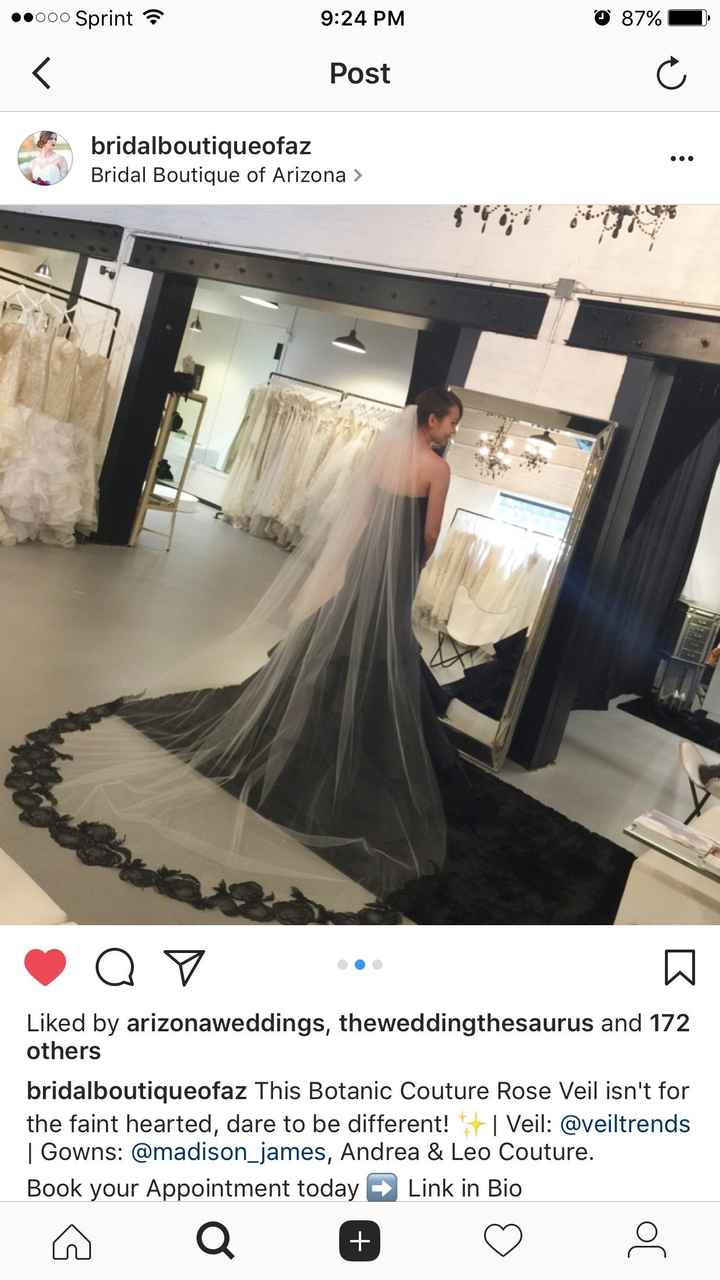 Black wedding dress??