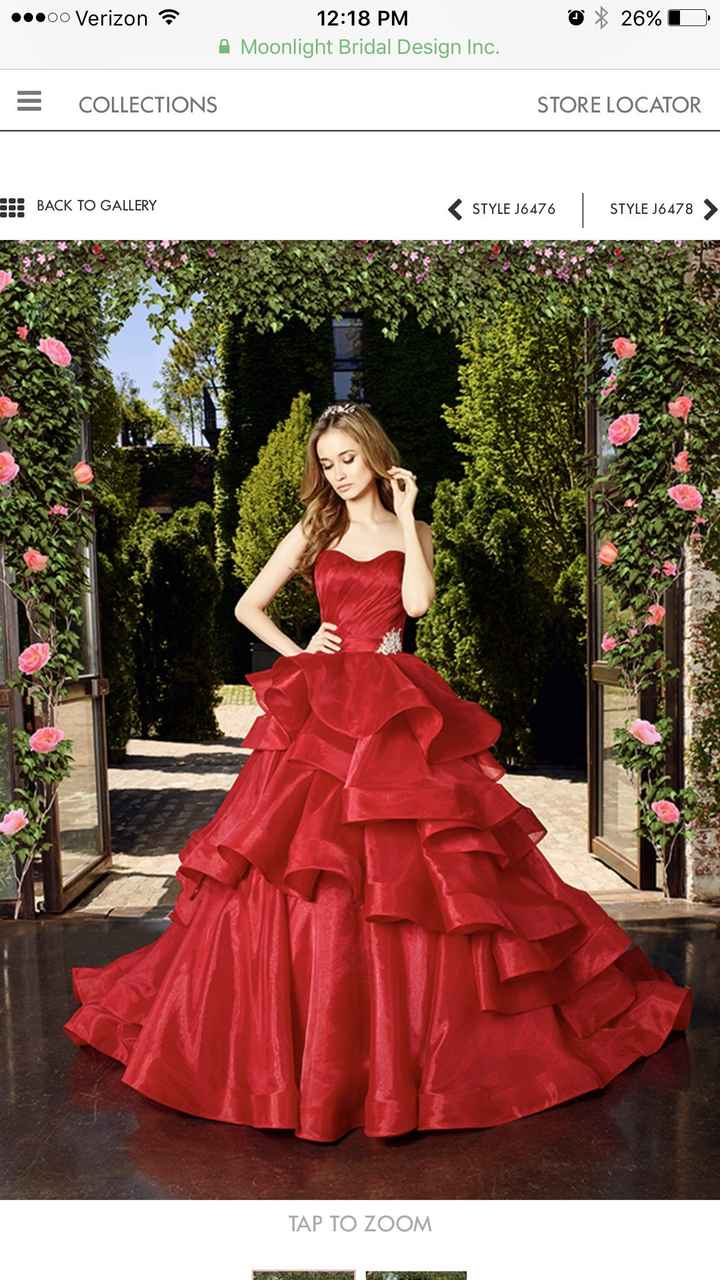 Red Wedding Dress