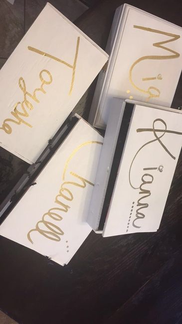How did you ask your bridesmaids??