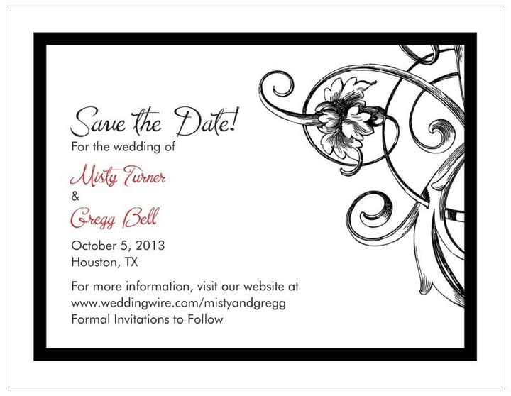My Save the Dates