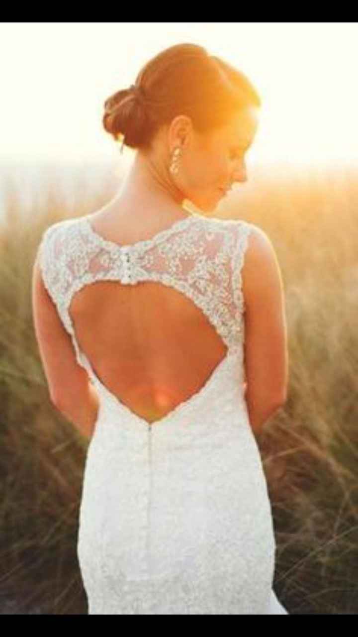 Please show your wedding dress, ladies - 1