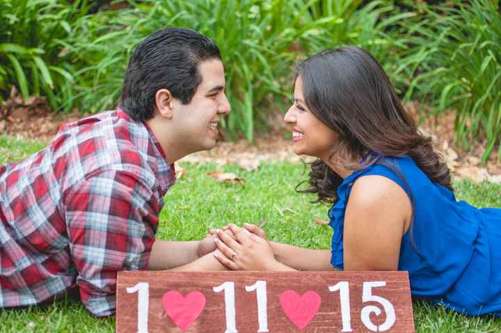 We got our engagement pictures back! Which is your fav. for STD's?