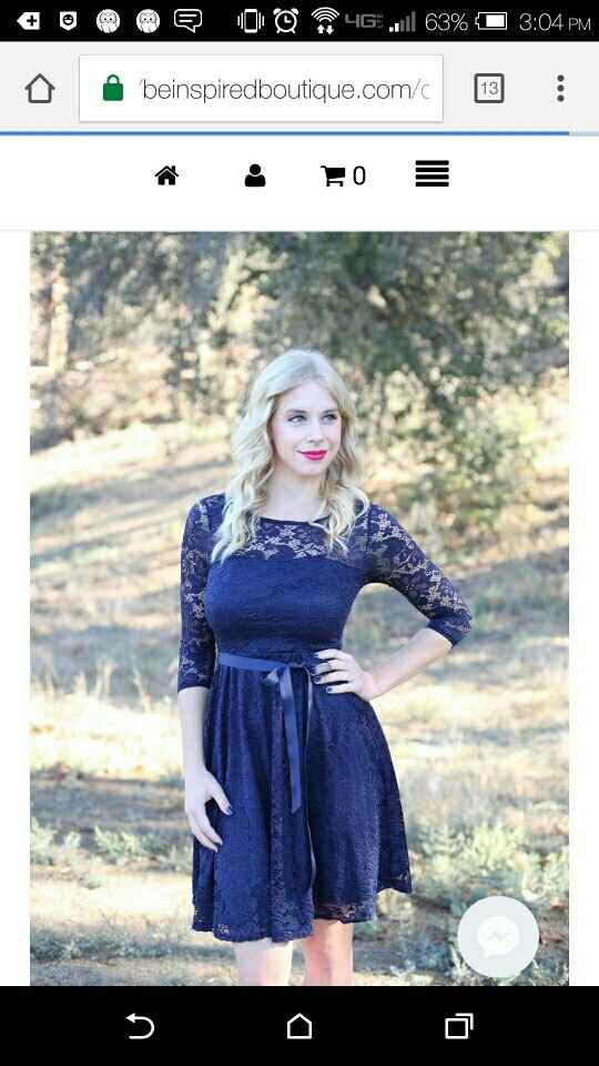 Bridesmaid dress dilema