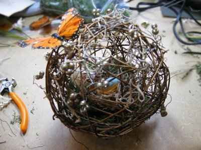 Moss Ball Bouquet Question
