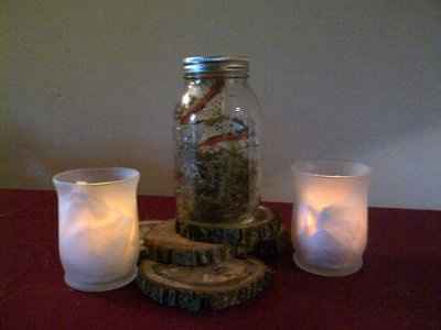 DIY seating placement/centerpiece