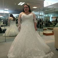 First round of trying out dresses.