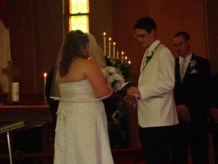 Back as the new Mrs. Raymer. :D