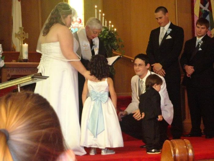 Back as the new Mrs. Raymer. :D