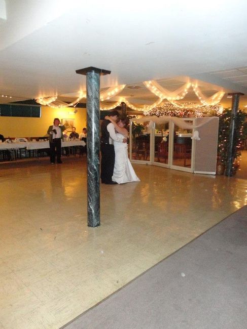 Back as the new Mrs. Raymer. :D