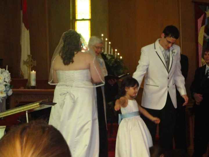 Back as the new Mrs. Raymer. :D