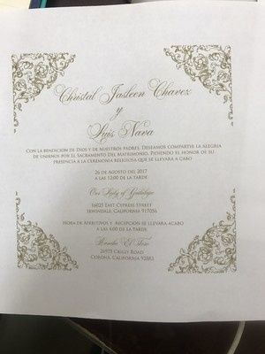 Please Help With Invitation Design Choice