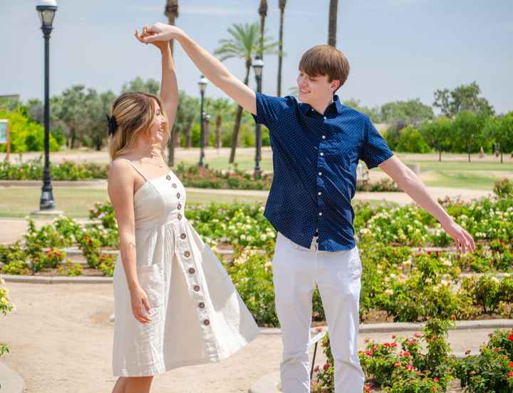 Outfits for engagement shoot - 1