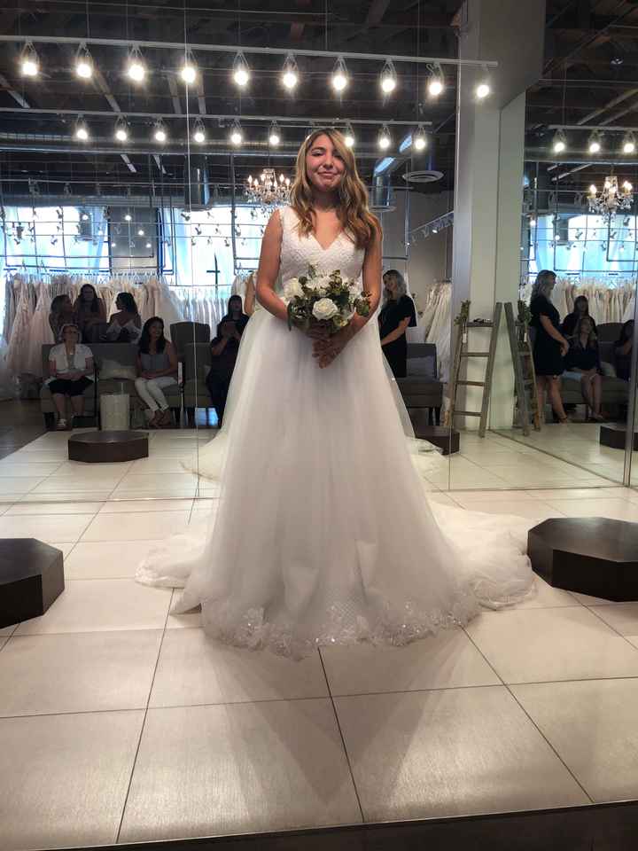 Let's see those A-line wedding dresses! - 1