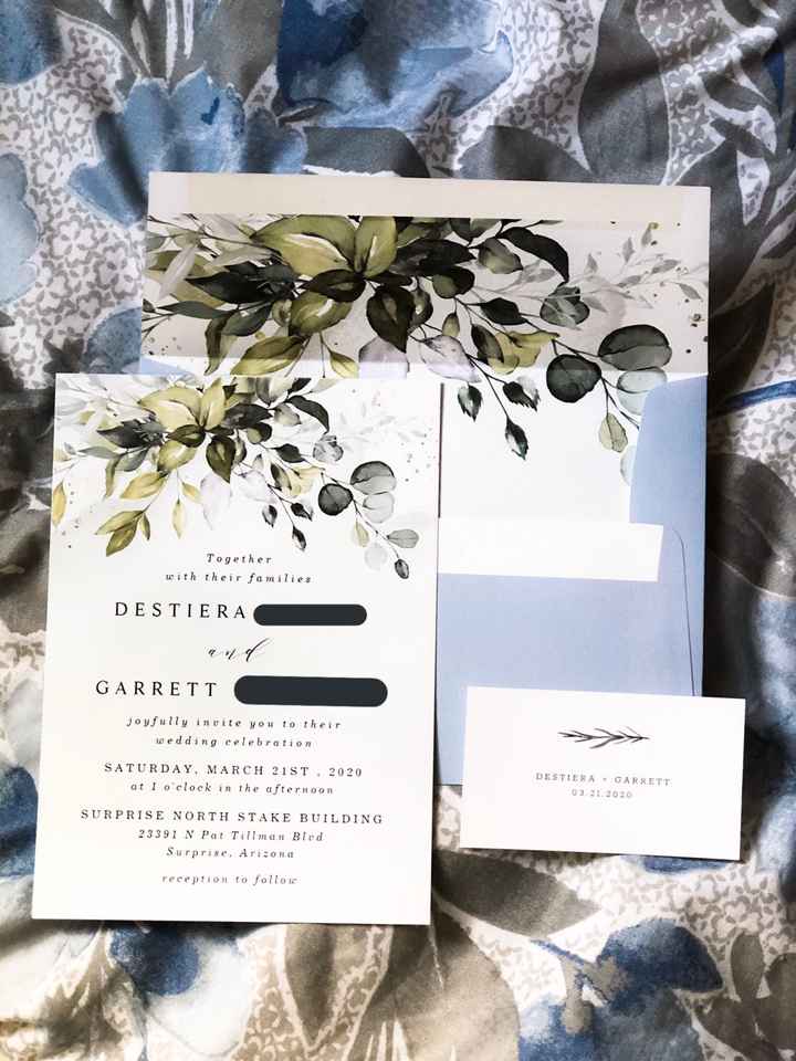 Invitations Have Arrived! - 1