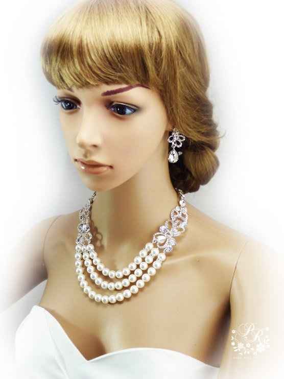 Necklace and a sash?  Too much?