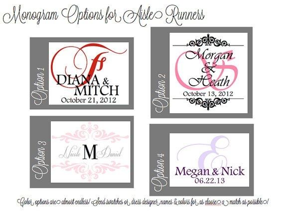 Please help me pic aisle runner design
