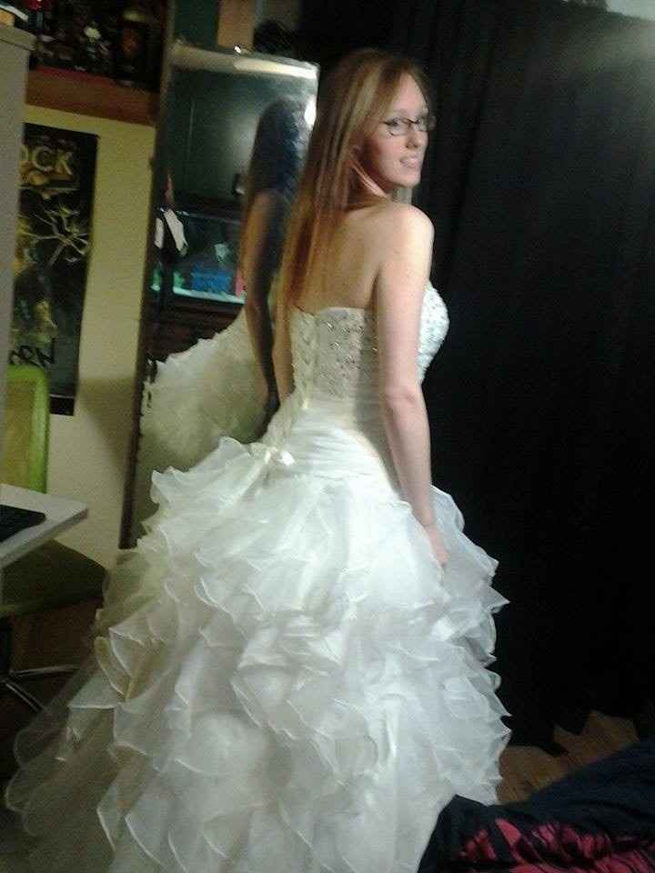 my dress came in last night!