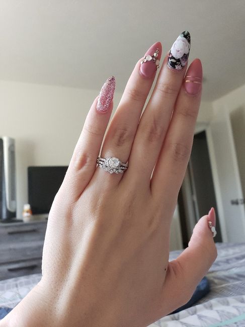 Show off that ring !!! 💍💍💍💍🥂🥂🥂 8