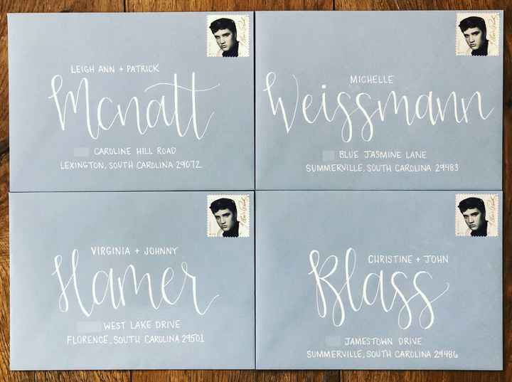 Mailed save the dates today! - 2