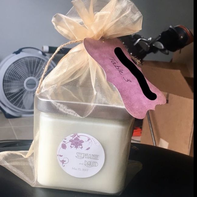 Table Assignment/Wedding Favor Sign
