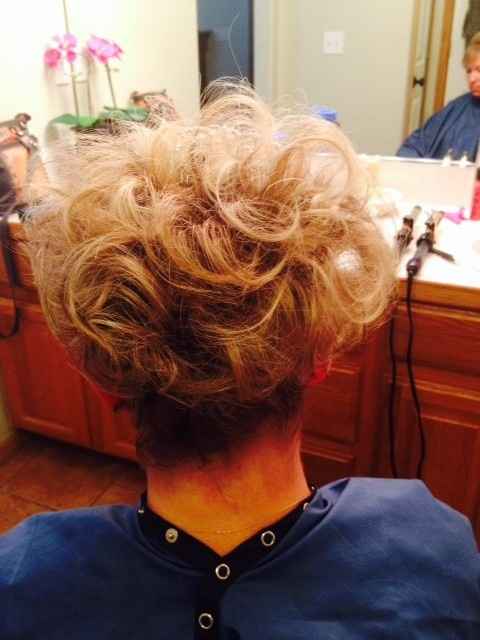 Hair trial yesterday (pics included)