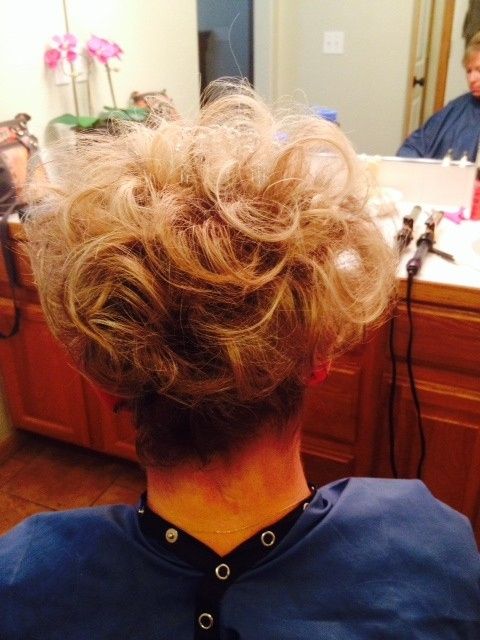 Hair trial yesterday (pics included)