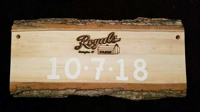 Save The Date Sign