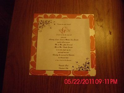 Mock up of invites*PICS* opnions please  **Update** in comments