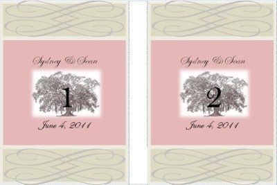 Maui Bride's Wine Bottle Table Numbers