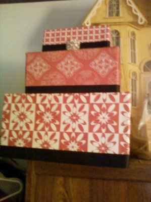 start of my wedding card box...**PIC
