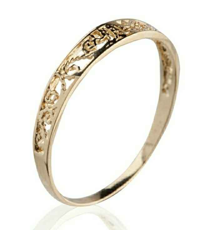 Opinions on wedding band style please! - 1