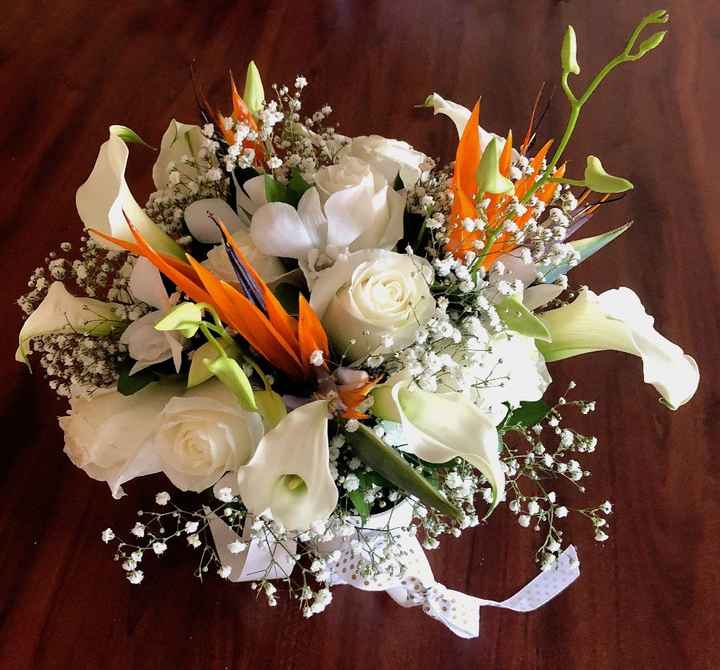 Also not a pro shot, but I honestly think my bouquet is the most beautiful I have ever seen.  And I 