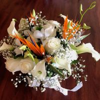 Also not a pro shot, but I honestly think my bouquet is the most beautiful I have ever seen.  And I 