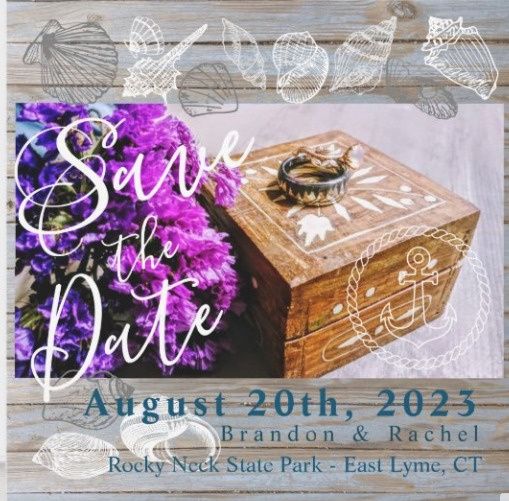 Save the date cards - Front