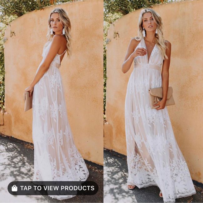 Bridal shower dress - 1