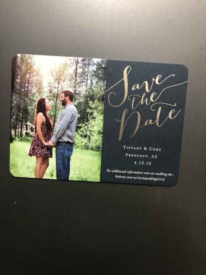 Save the dates/engagement pics are in! - 1