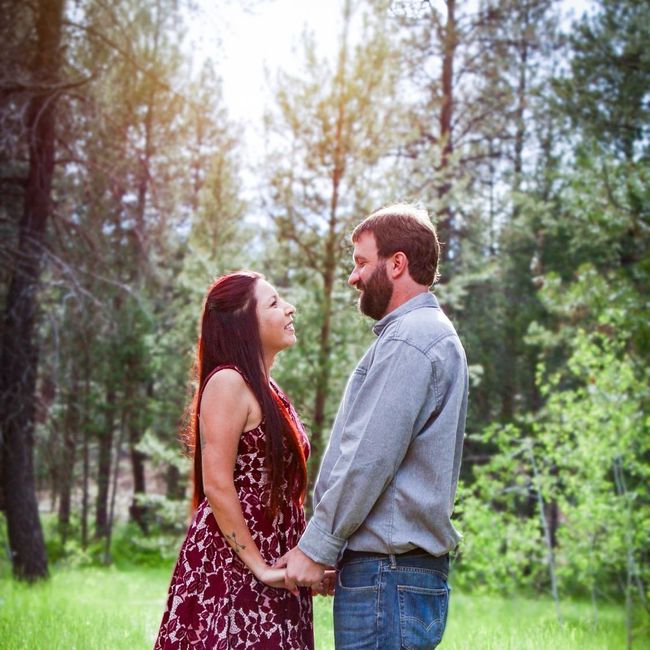 Our engagement pics came in - 2
