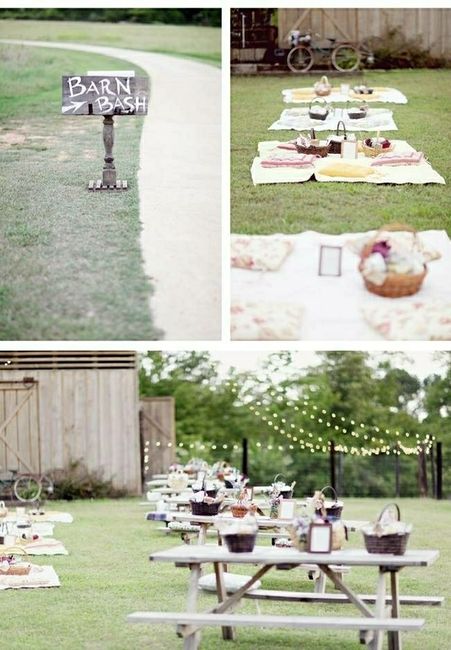 Picnic Table Ceremony Seating? - 1