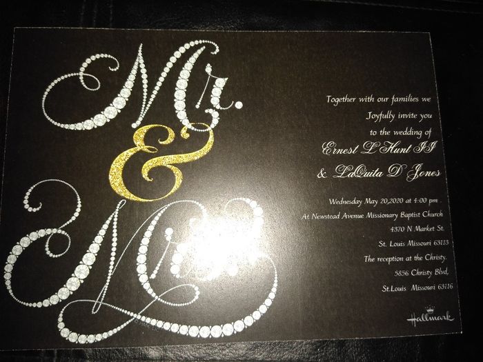 My Wedding invitations 2