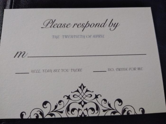 My Wedding invitations 4