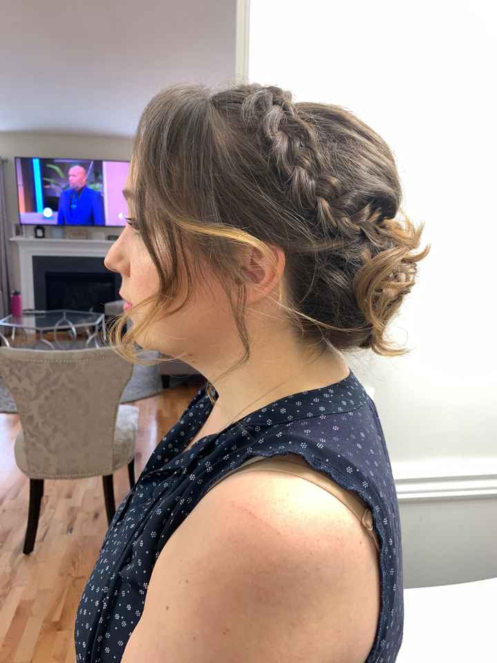 Advice after hair and makeup trial - 1
