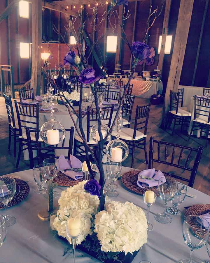 Mixing different types of centerpieces