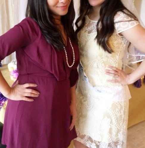 Show me your bridal shower dress.