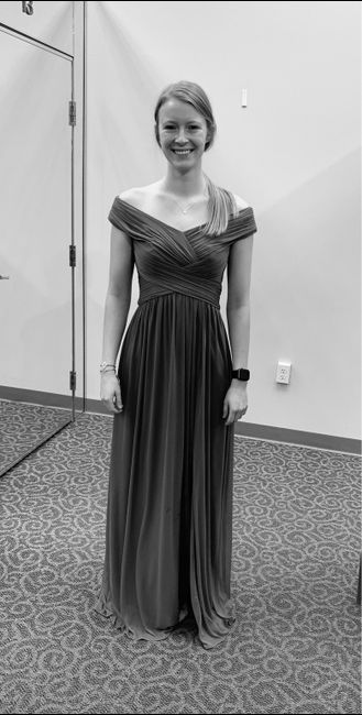 Got the bm dresses! 2