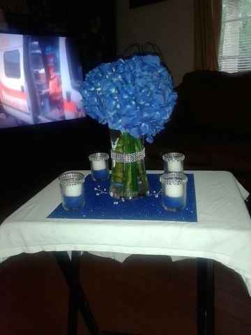 My DIY Centerpiece *Pic Finish Product