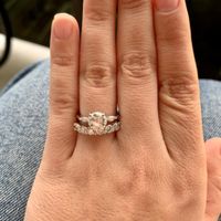 Wedding Ring and Engagement Ring Gap? - 1