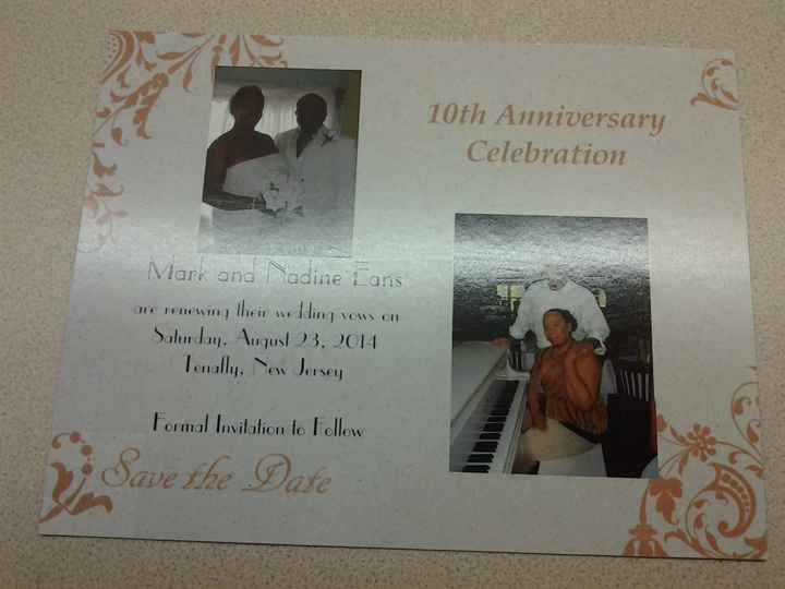 Save the Date Magnets are in the mail