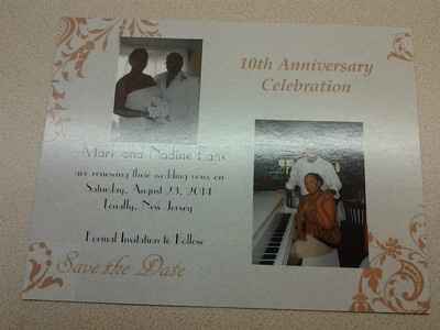 Matching Save The Dates & Invites.